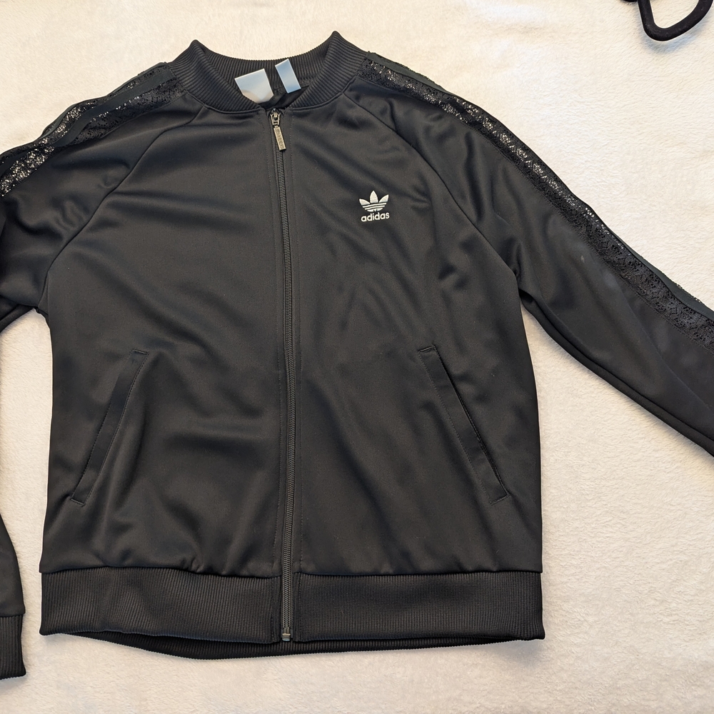 Adidas Black Track Jacket